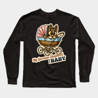 German Shepherd Baby Long Sleeve T-Shirt